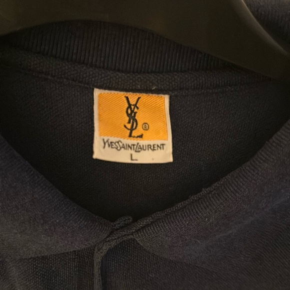 Blue YSL polo! 100% cotton - Picture 3 of 4